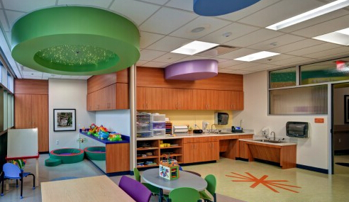 美国德州儿童医疗中心替换医疗定制LED照明系统